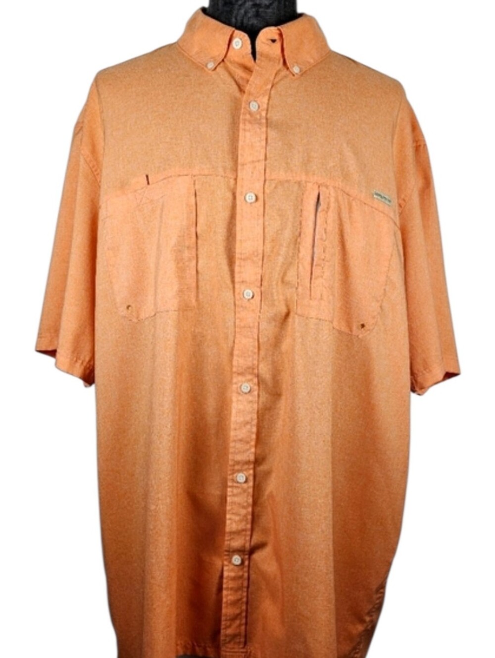 Tallwoods Men's Vented Button Down Fishing Shirt Sport Size 3XT